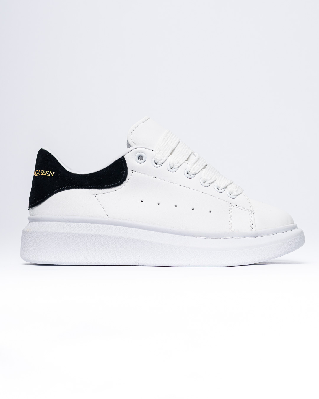 Alexander McQueen blanca talon negro - Image 4