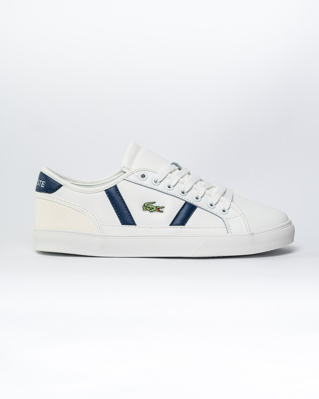 Lacoste tabla blanca con azul